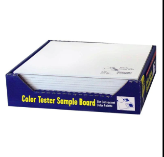 FoamPRO Color Tester Sample Board Display