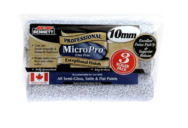 Bennett Micro Pro 10mm Roller 3 Pack