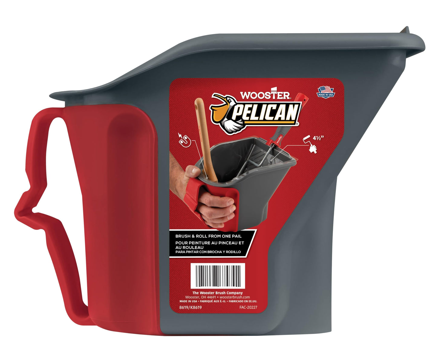 Wooster Pelican Hand-Held Pail