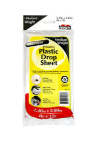 Bennett Plastic Drop Sheet 8'x12'