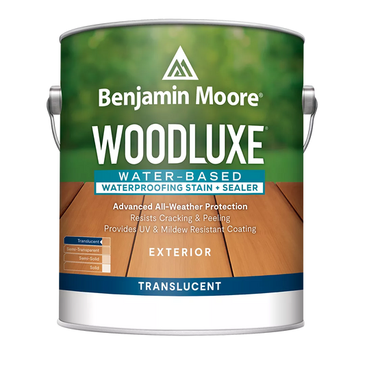 WOODLUXE® Water-Based Waterproofing Exterior Stain + Sealer - Translucent K691