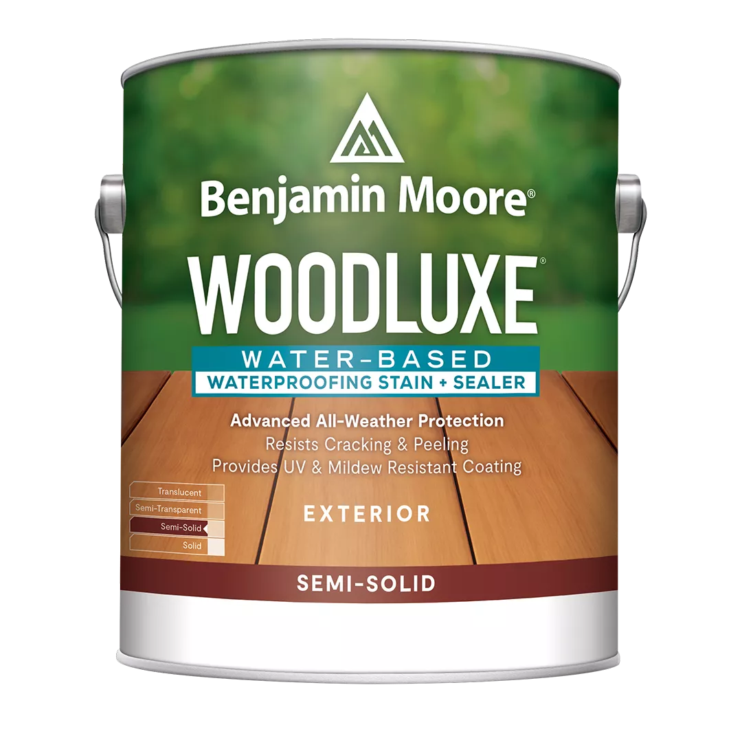 Woodluxe® Water-Based Waterproofing Exterior Stain + Sealer - Semi-Solid K693