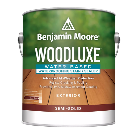 Woodluxe® Water-Based Waterproofing Exterior Stain + Sealer - Semi-Solid K693