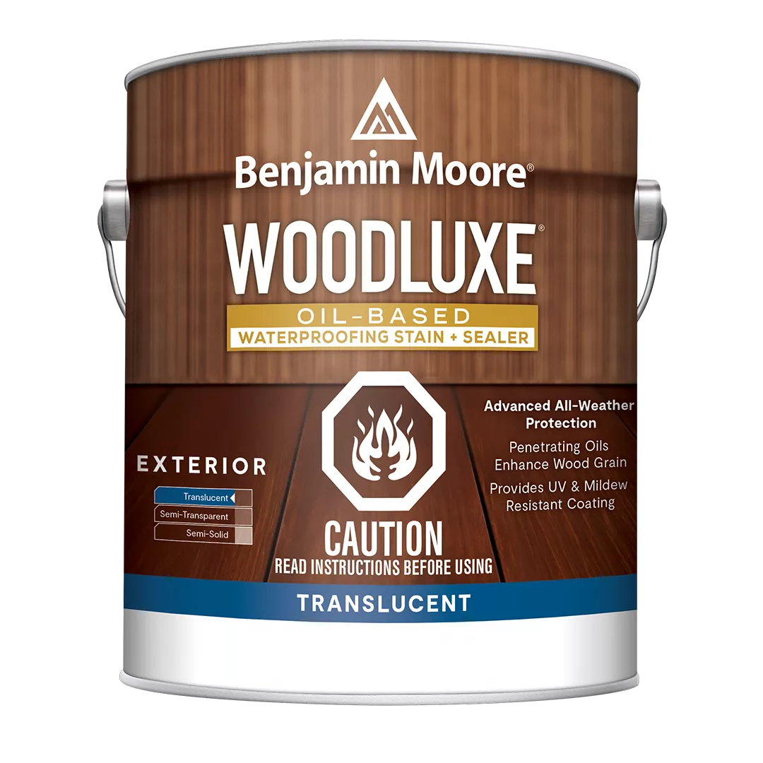 Woodluxe® Oil-Based Waterproofing Exterior Stain + Sealer - Translucent K591