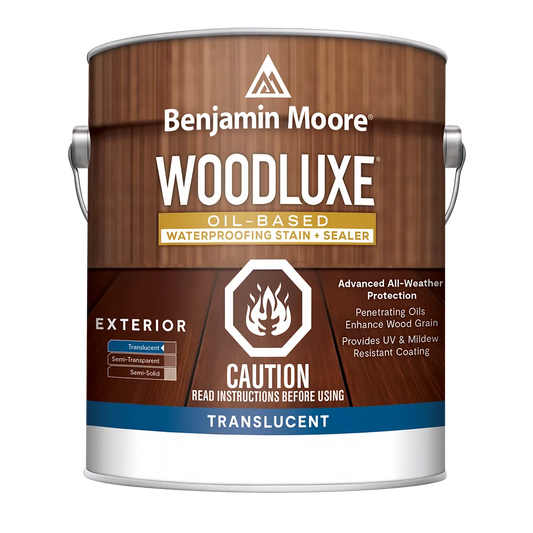 Woodluxe® Oil-Based Waterproofing Exterior Stain + Sealer - Translucent K591