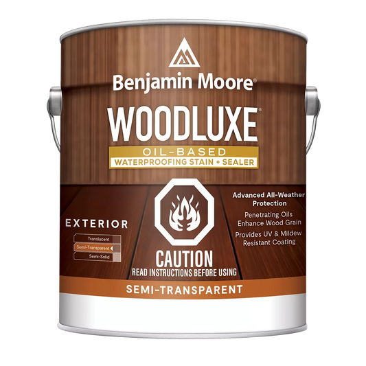 Woodluxe® Oil-Based Waterproofing Exterior Stain + Sealer - Semi-Transparent K592