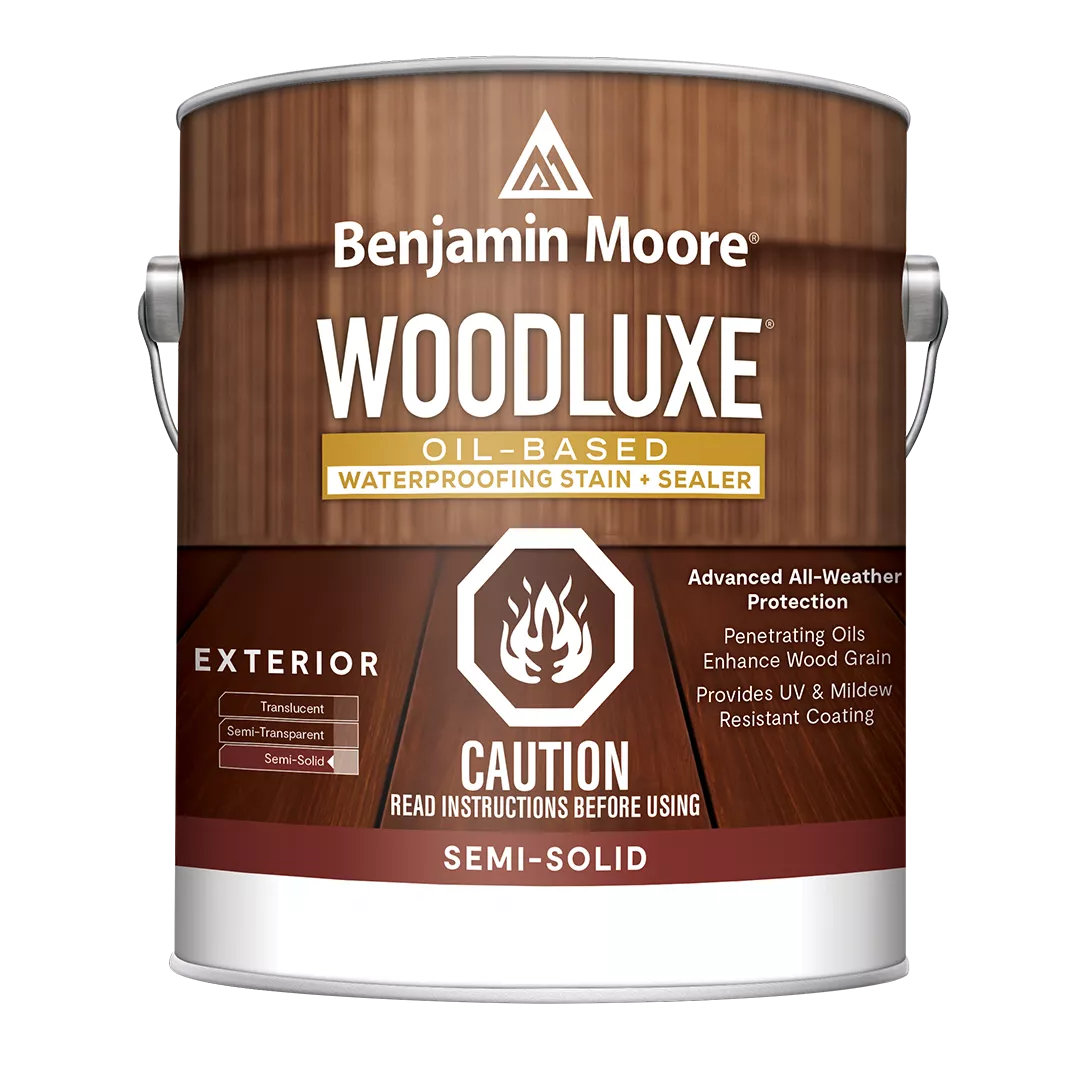 Woodluxe® Oil-Based Waterproofing Exterior Stain + Sealer - Semi-Solid K593