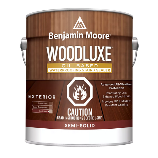 Woodluxe® Oil-Based Waterproofing Exterior Stain + Sealer - Semi-Solid K593